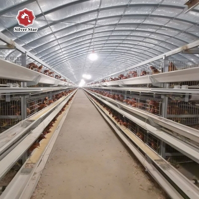 3/4/5 Layers Poultry Chicken Cage Complete Egg Chicken Layer Breeding Equipment